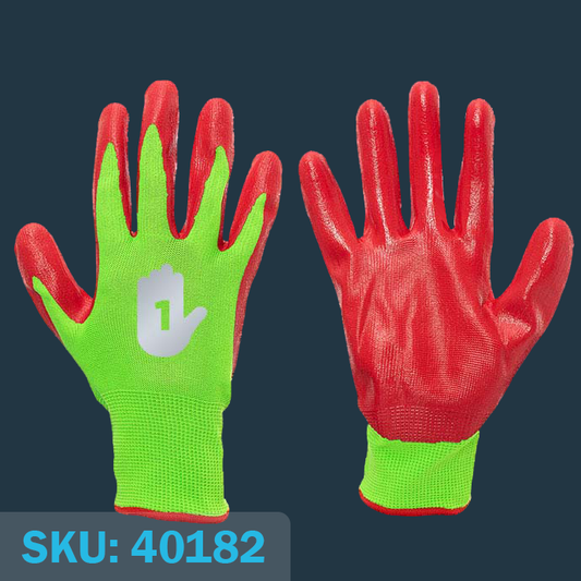 GO-N 1 PALM Safety Glove. Pack of 10 (£1.97 per pair)