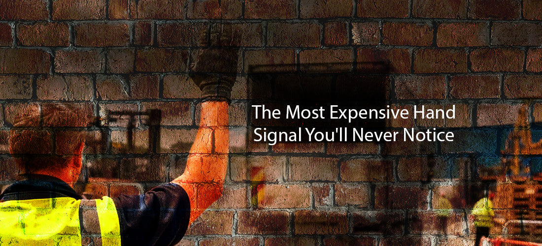 The Most Expensive Hand Signal You'll Never Notice