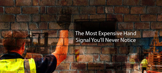 The Most Expensive Hand Signal You'll Never Notice