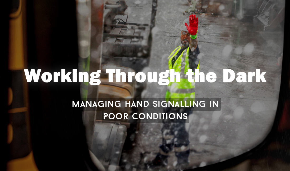 Working Through the Dark: Managing Hand Signalling in Poor Conditions