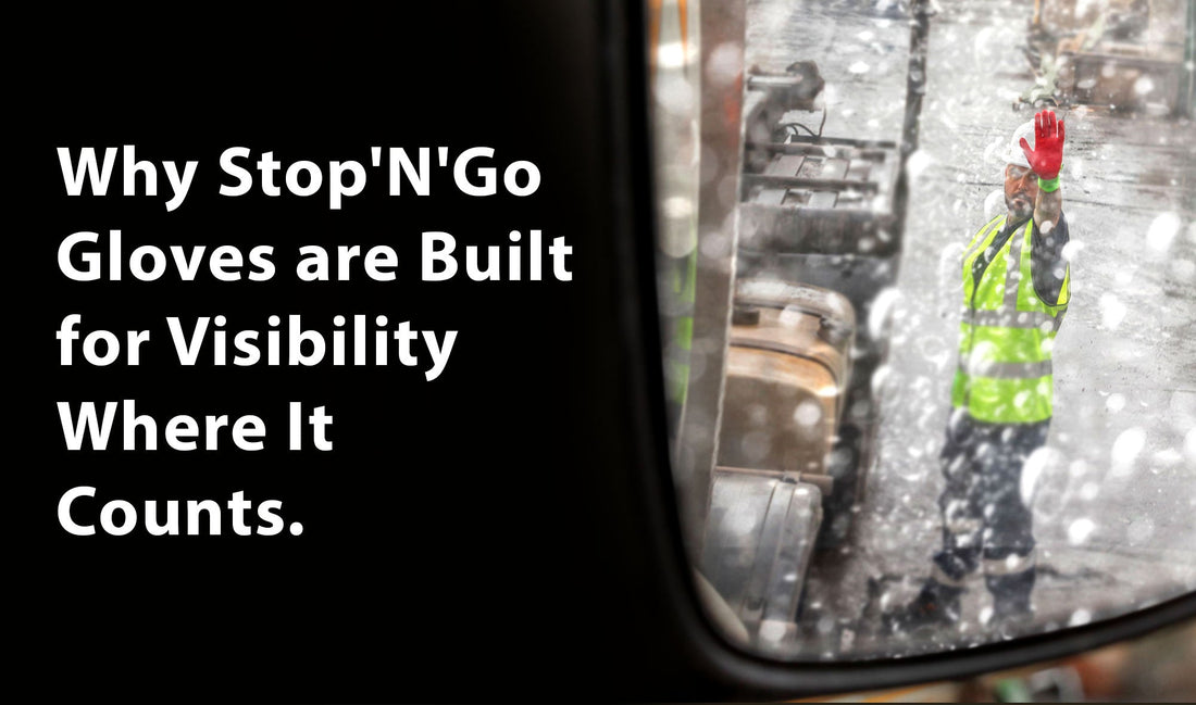 Why Stop'N'Go Gloves are Built for Visibility Where It Counts